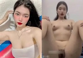 sex gái xinh trung thủ dâm Liếm âm đạo em vợ